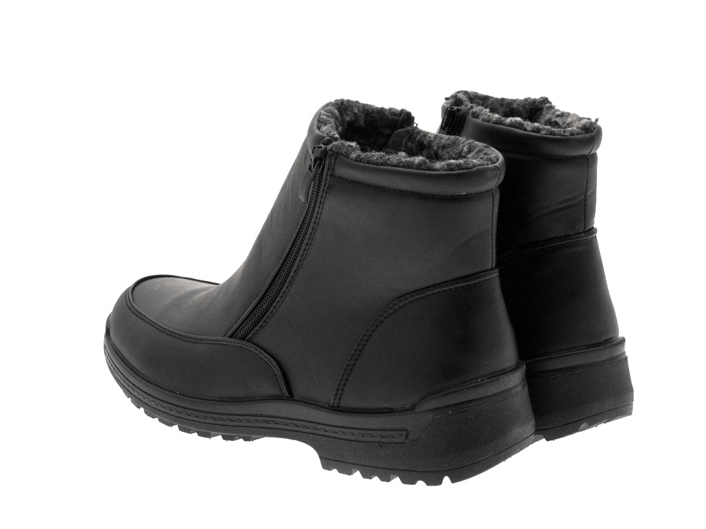 mens fur lined waterproof snow boots